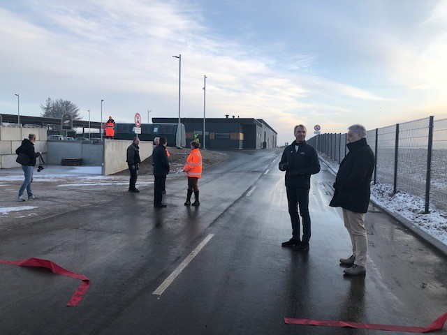 Åbning af Ringe genbrugsstation