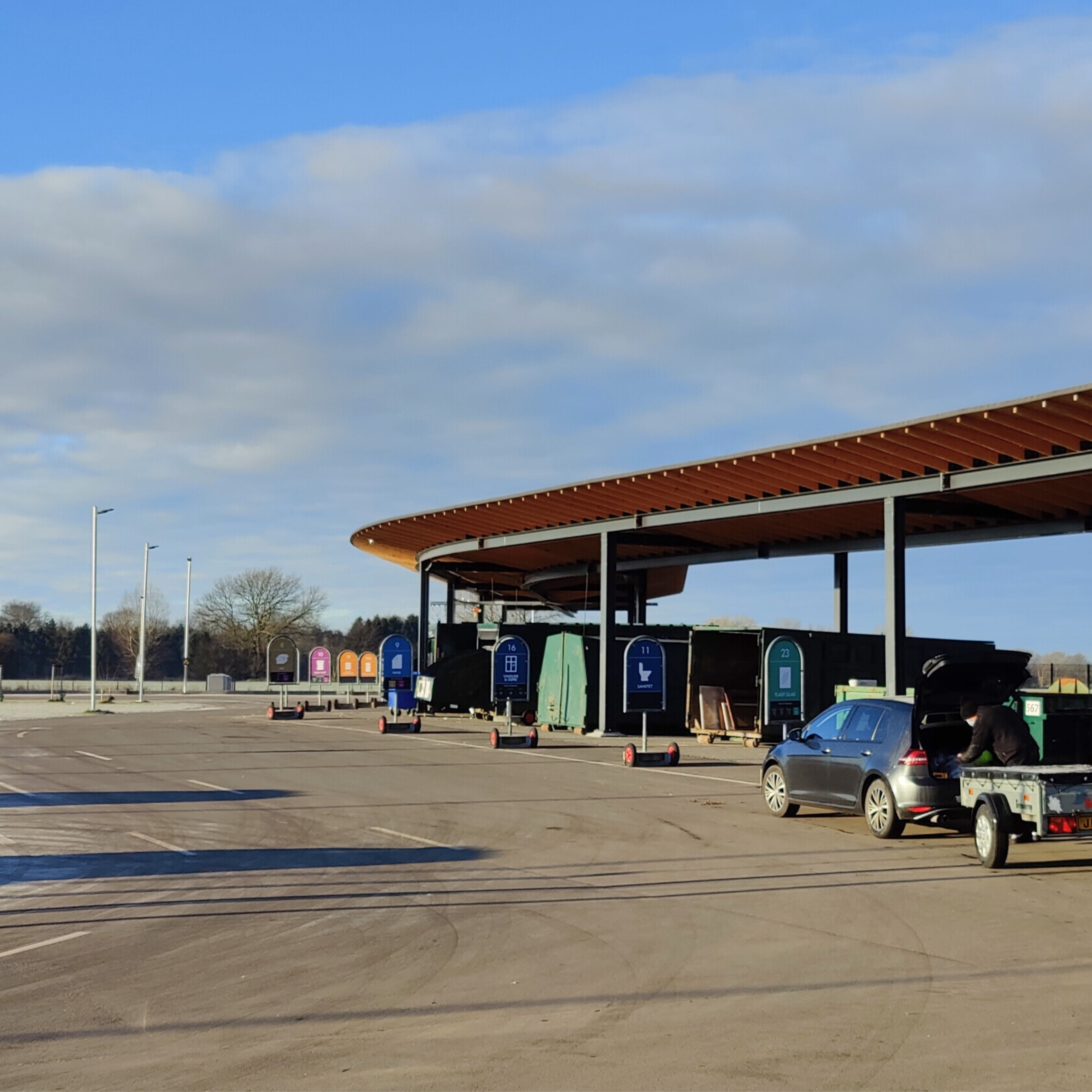 Genbrugsstationerne holder lukket den 14. april, kl. 7–10