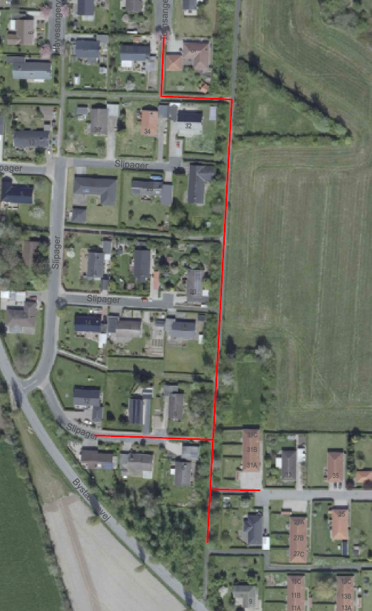 FFV Spildevand A/S renoverer kloakledninger ved Slipager i Gislev